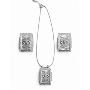 Σετ Κοσμημάτων με Μάτι – Κολιέ & Σκουλαρίκια Symbolic Elegance
