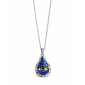 Κολιέ με Μάτι σε Χρυσό Χρώμα – Symbolic Evil Eye Necklace