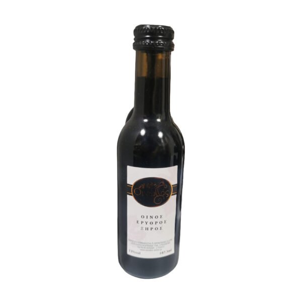 Ερυθρό Ξηρό Κρασί – Mini Φιάλη 187,5 ml