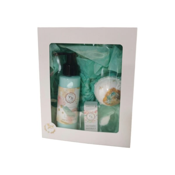 Untitled(5) Luxury Gift Set Περιποίησης – Noybaco Waterlily με Λοσιόν Σώματος & Bath Bomb