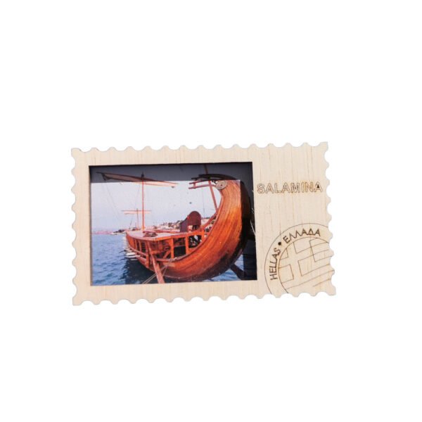 Untitled(52) Ξύλινο Μαγνητάκι Ψυγείου Σαλαμίνα – Αρχαία Τριήρης | Hellas