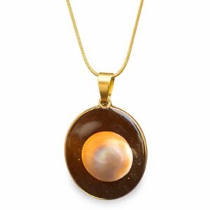 Χειροποίητο κολιέ με Μάτι της Παναγίας