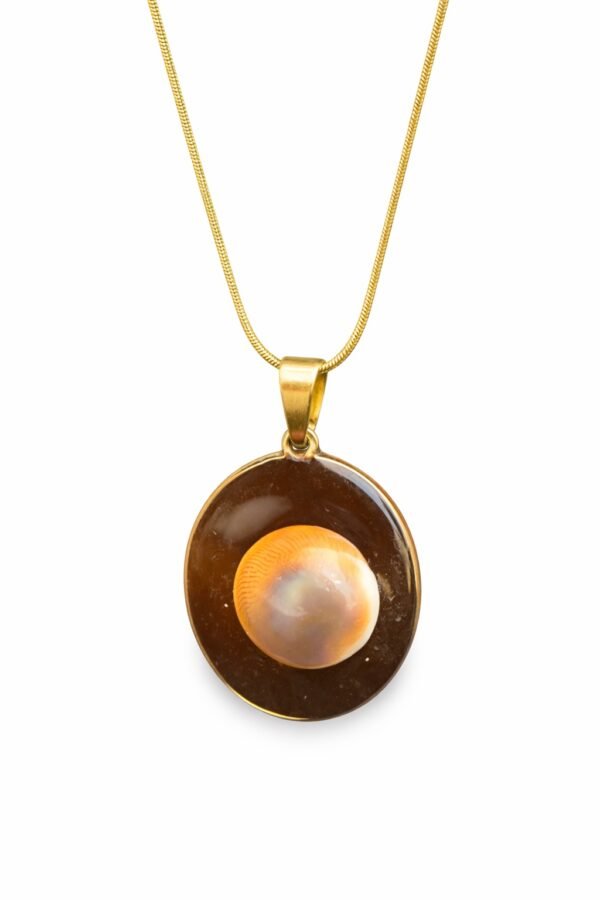 Χειροποίητο κολιέ με Μάτι της Παναγίας