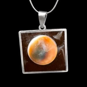 Χειροποίητο κολιέ με Μάτι της Παναγίας