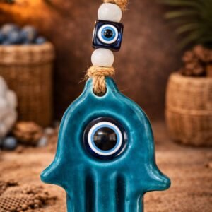 Χειροποίητο διακοσμητικό Χέρι της Φατιμά (Hamsa)