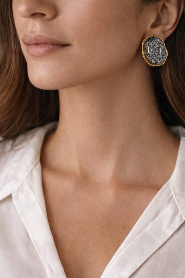 Κομψά σκουλαρίκια από ανοξείδωτο ατσάλι