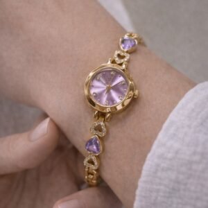 viber_image_2026-01-27_15-13-56-670 Ρομαντικό γυναικείο ρολόι με χρυσό μπρασελέ