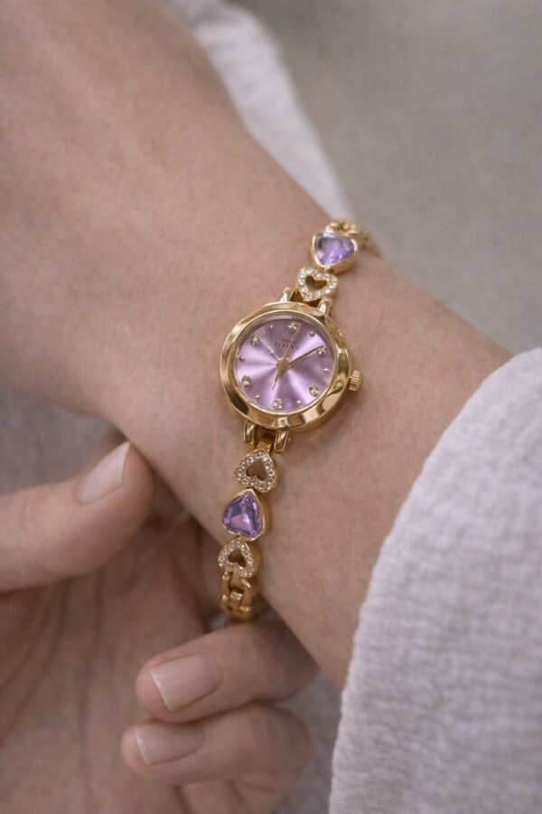 viber_image_2026-01-27_15-13-56-670 Ρομαντικό γυναικείο ρολόι με χρυσό μπρασελέ