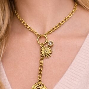 Κολιε με εντυπωσιακό Y σχέδιο