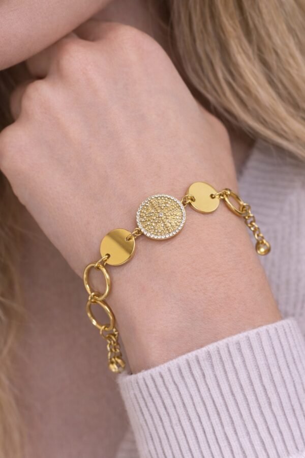 Βραχιόλι γυναικείο σε χρυσή απόχρωση