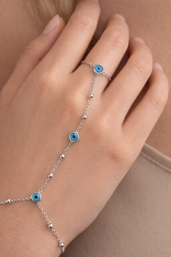 Βραχιόλι με ενσωματωμένο δαχτυλίδι