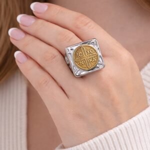 Δαχτυλίδι Βυζαντινού Τύπου – IC XC NIKA