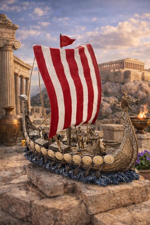 Διακοσμητικό Αρχαίο Ελληνικό Πλοίο – Τριήρης