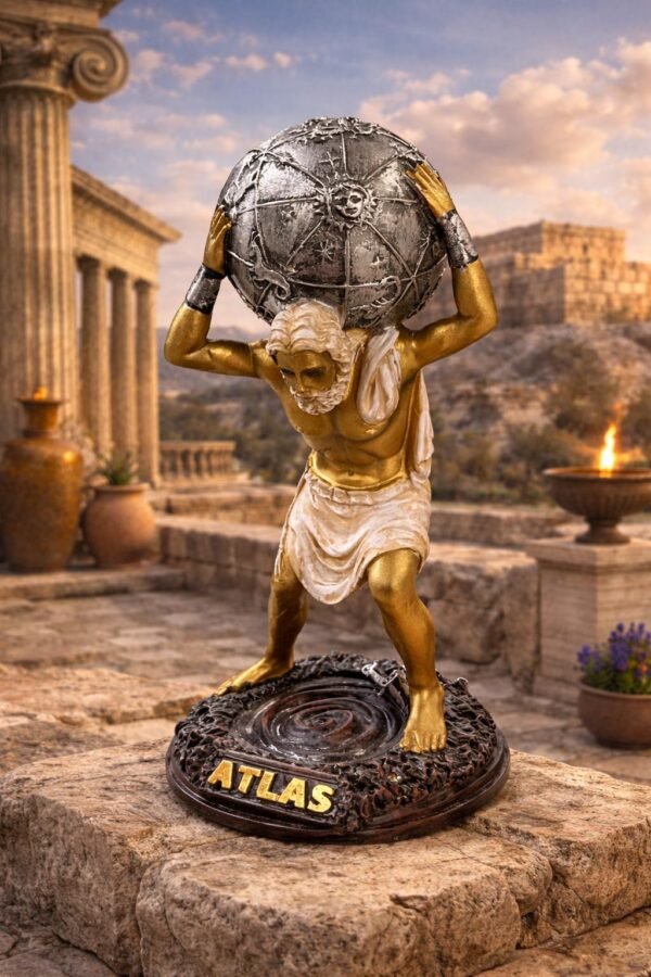Διακοσμητικό Άγαλμα Άτλαντα – Αρχαία Ελληνική Μυθολογία