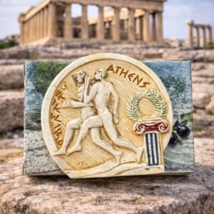 Σαπούνι Ελιάς με Μαγνητάκι – Ελληνικό Αναμνηστικό.