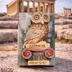 Σαπούνι Ελιάς με Μαγνήτη – Ελληνική Κουκουβάγια.