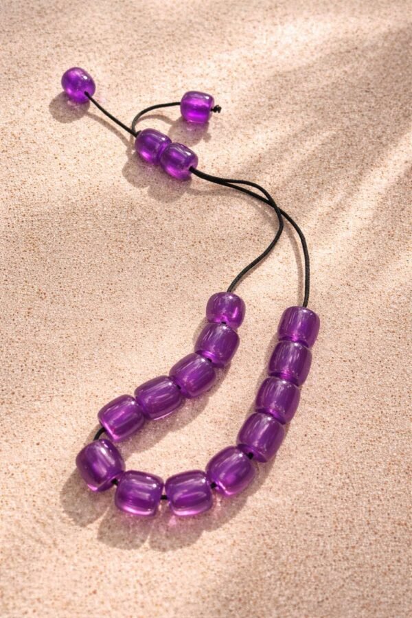 viber_image_2026-01-30_10-42-22-602 Χειροποίητο κομπολόι με ημιδιαφανείς μωβ χάντρες.