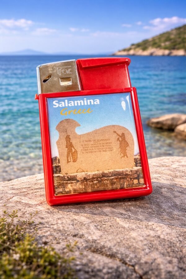 Αναπτήρας Souvenir “Salamina Greece”