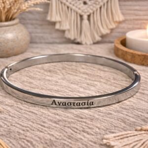 0-02-05-60c2c7da289f0a3e3d84c3518c272f87d057f5d4e0bb06c58af2a06ab6be8b84_d29070031930a6a2 Ατσάλινη χειροπέδα σε ασημί απόχρωση. <<ΑΝΑΣΤΑΣΙΑ>>