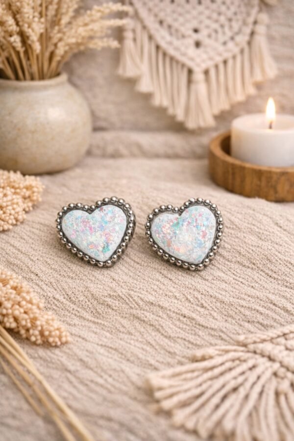 Σκουλαρίκια από ανοξείδωτο ατσάλι.