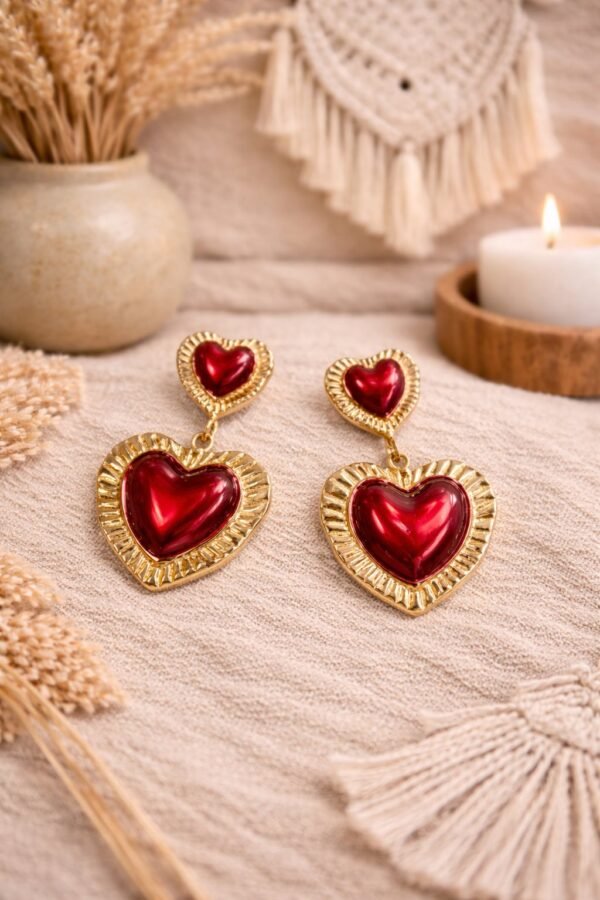 Σκουλαρίκια από ανοξείδωτο ατσάλι.