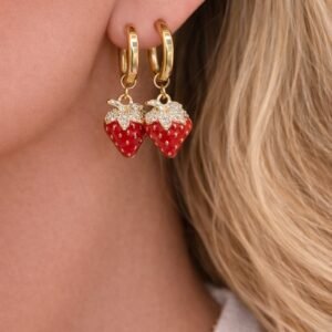 Χαριτωμένα σκουλαρίκια κρίκοι