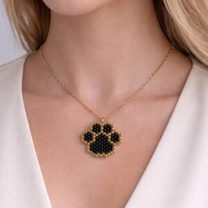 Χειροποίητο Κολιέ Πατούσα.