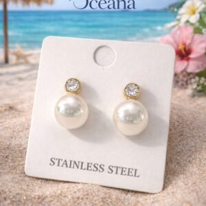 Κομψά σκουλαρίκια.