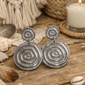 Εντυπωσιακά σκουλαρίκια από ανοξείδωτο ατσάλι