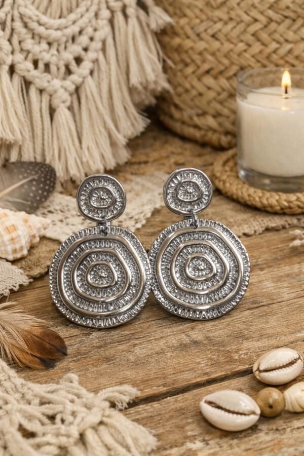 Εντυπωσιακά σκουλαρίκια από ανοξείδωτο ατσάλι