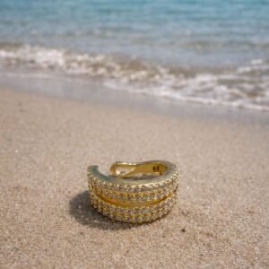 Εar cuff σε χρυσή απόχρωση