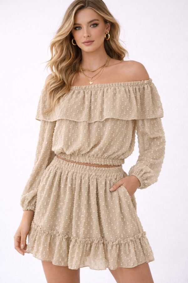 Σετ μπλούζα & φούστα