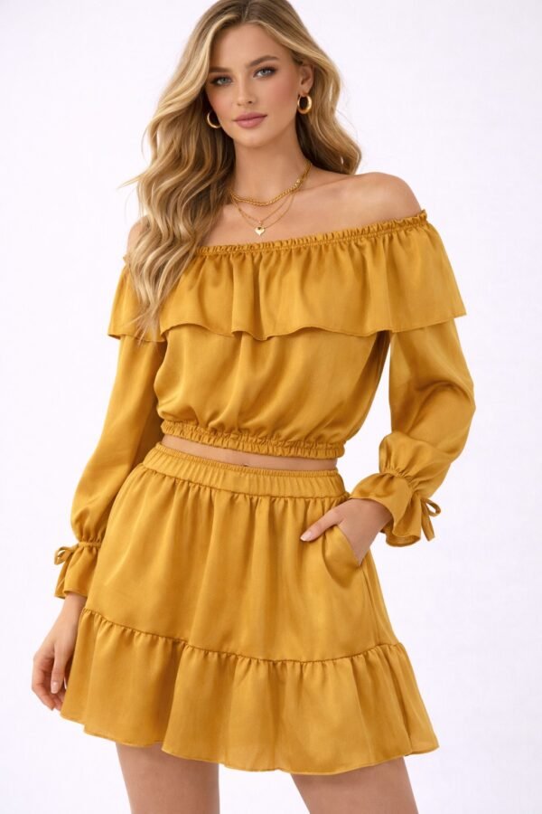 Σετ μπλούζα & φούστα